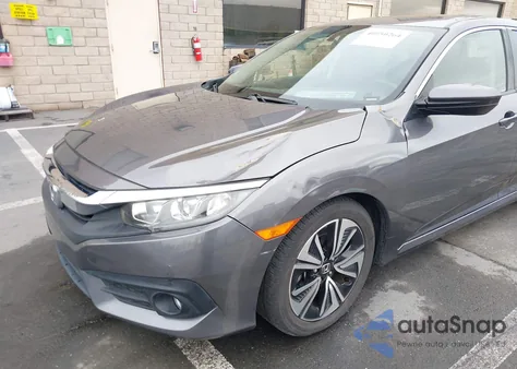 2018 Honda Civic Ex-T from USA, damaged, VIN JHMFC1F32JX005989